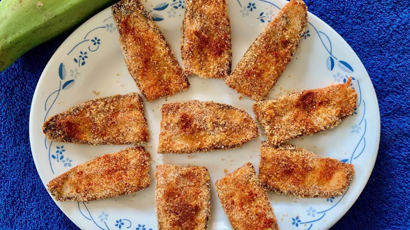banana rava fry