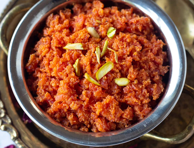 carrot halwa recipe 4