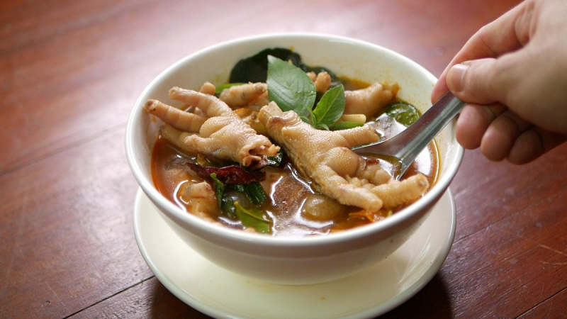 chicken leg soup 1 1
