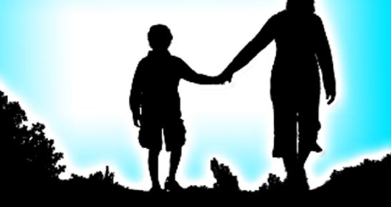 mom son