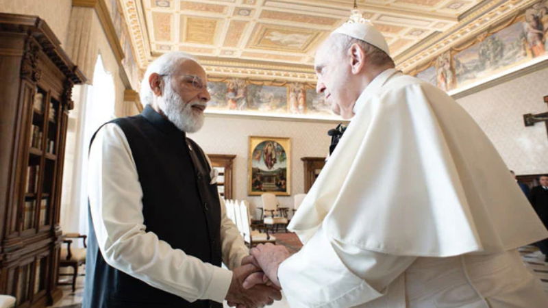 narendra Modi Pope
