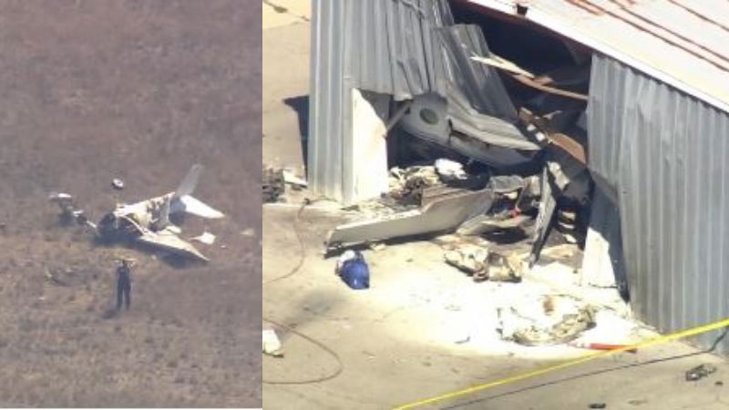 plane crash California 1