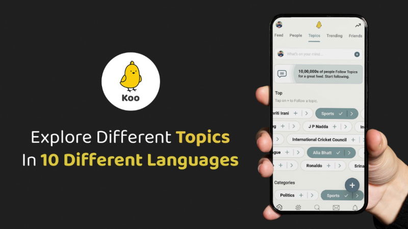 topics in 10 different languages koo 1