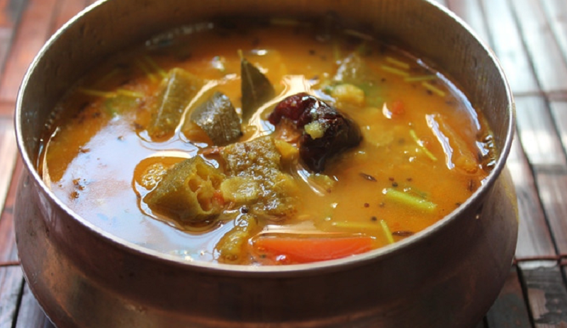 vendakkai sambar 4