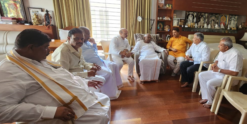 BASAVARAJ BOMMAI HD DEVEGOWDA