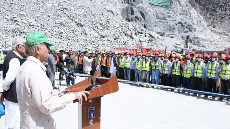 Diamer Bhasha Dam Work Pak PM