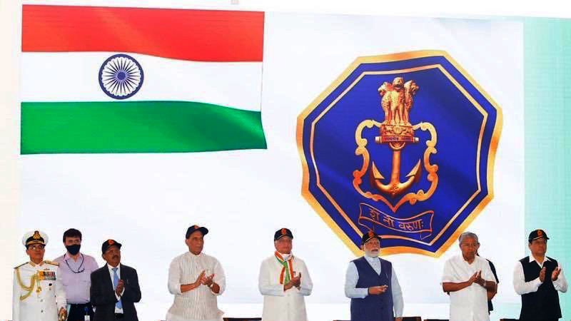 Indian Navy flag 2