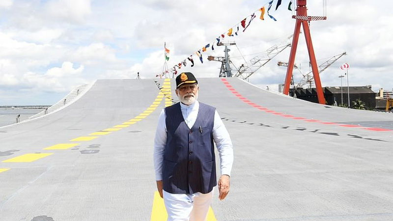 Narendra Modi IAC Vikrant