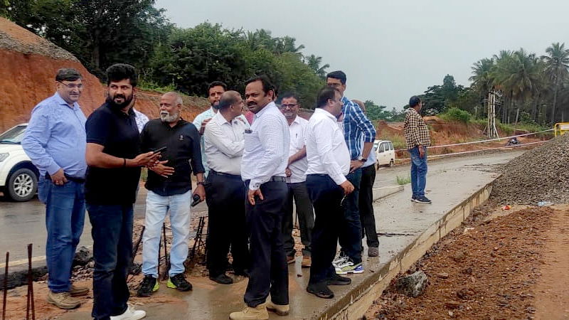 Pratap Simha National Highway Visit