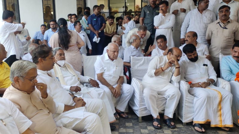 Umesh Katti Funeral 1