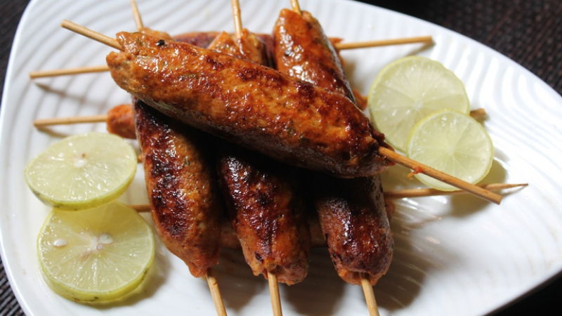 chicken seekh kebab 1