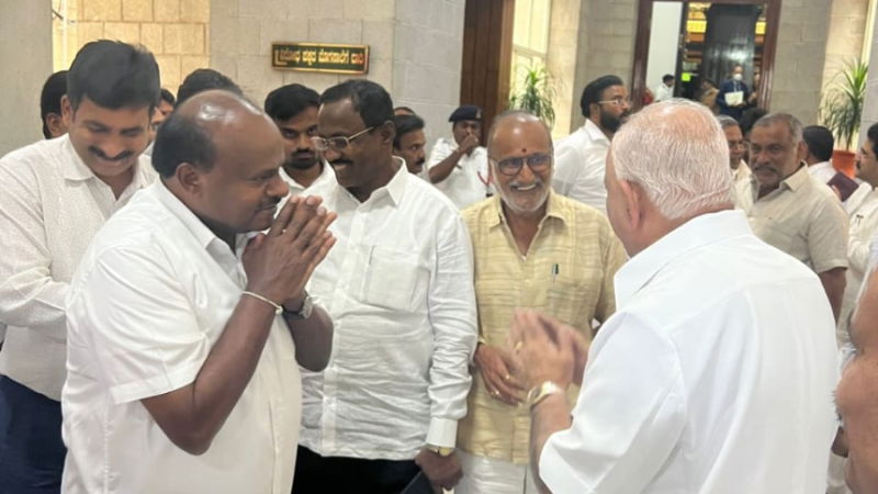 hd kumaraswamy BS Yediyurappa