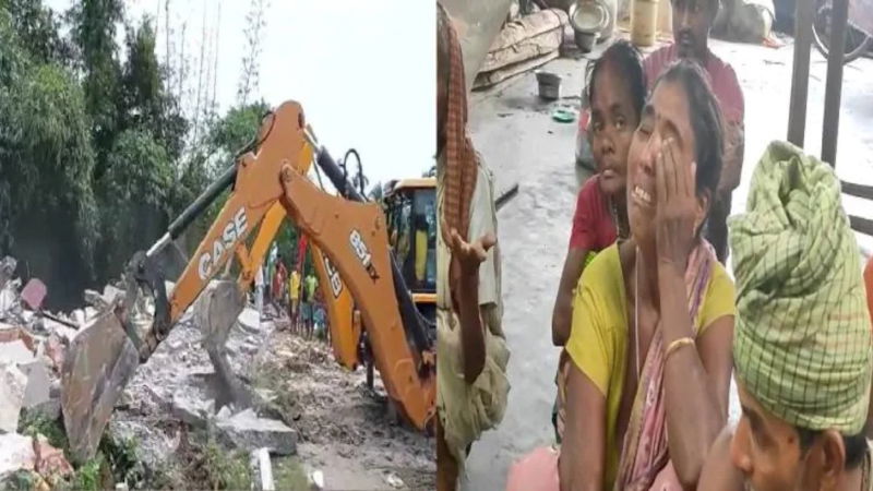 massive eviction assam