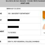 Aishwarya Rai photo on student admit card