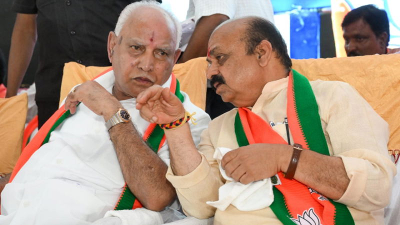 BASAVARAJ BOMMAI AND YEDIYURAPPA