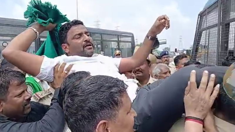 BELAGAVI FORMERS PROTEST 2