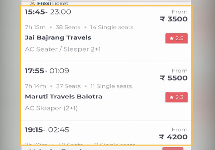 BUS TICKET
