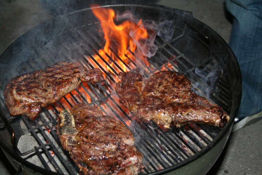 Charcoal Steak