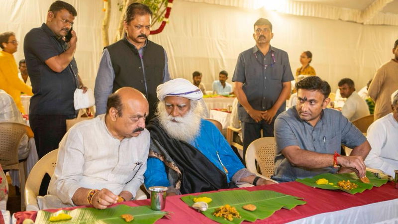 Chikkaballapur Basavaraj Bommai Sadhguru 1