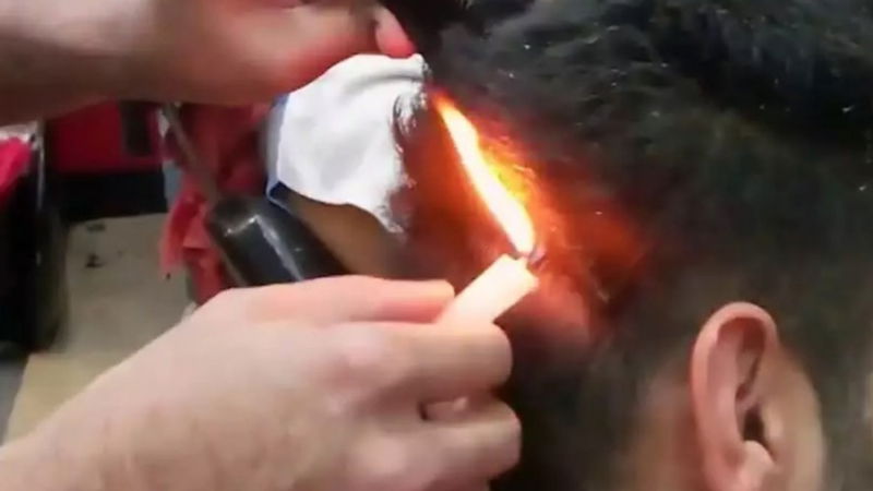 Fire HairCut