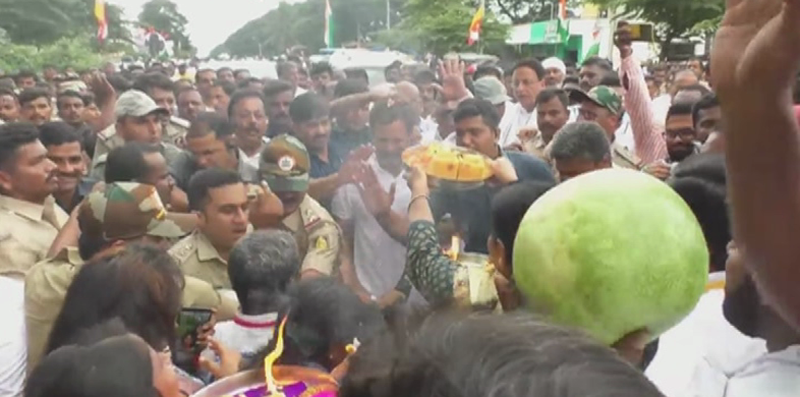 MANDYA BHARAT JODO YATRE 3