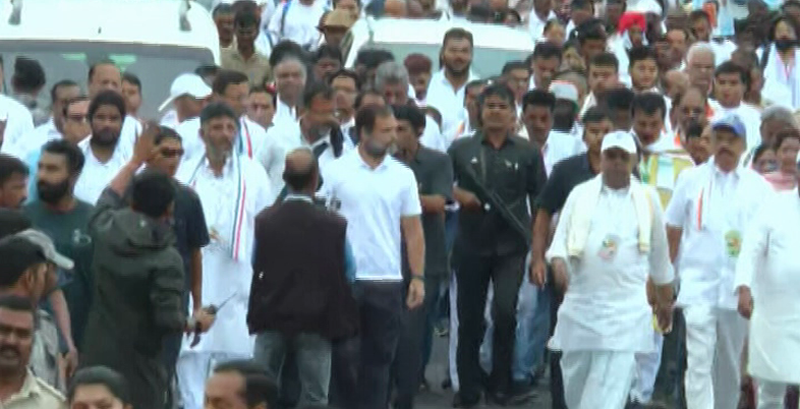 MANDYA BHARAT JODO YATRE 4