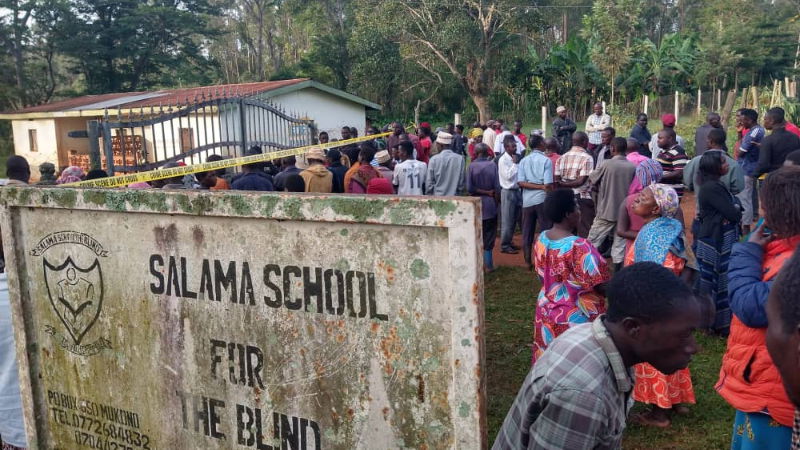 Uganda school fire 1