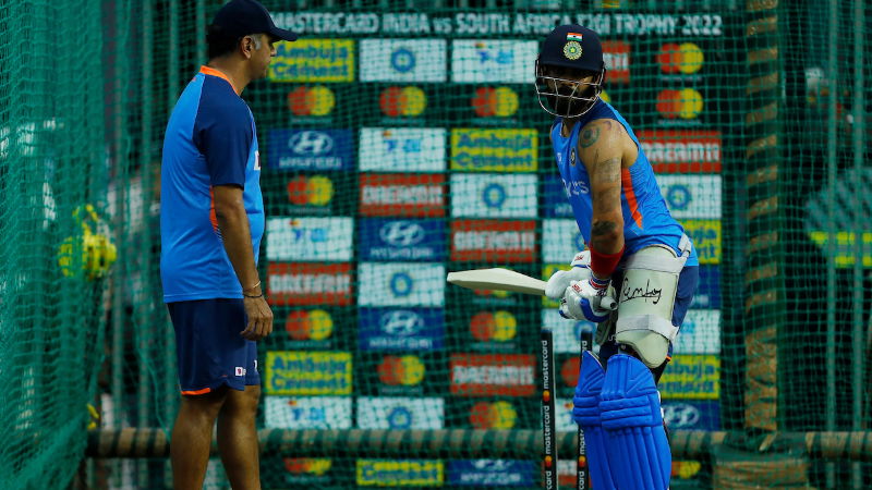 VIRAT KOHLI AND RAHUL DRAVID