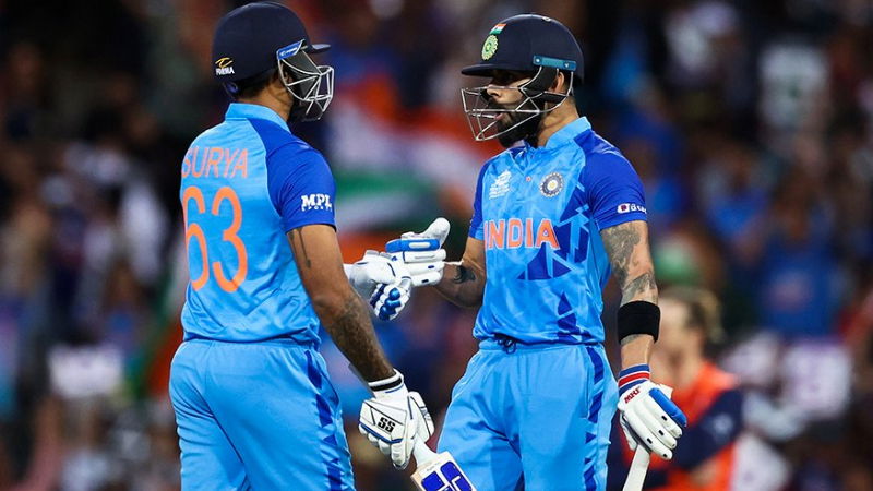 VIRAT KOHLI AND SURYAKUMAR YADAV