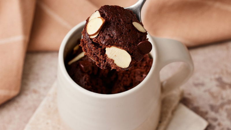chocolate mug cake 2