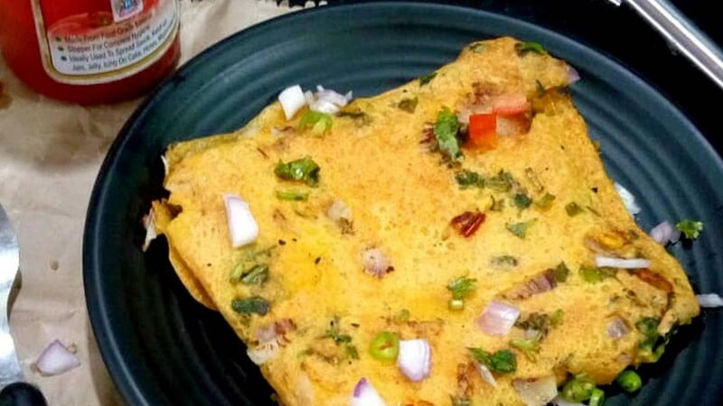 eggless bread omelette 2