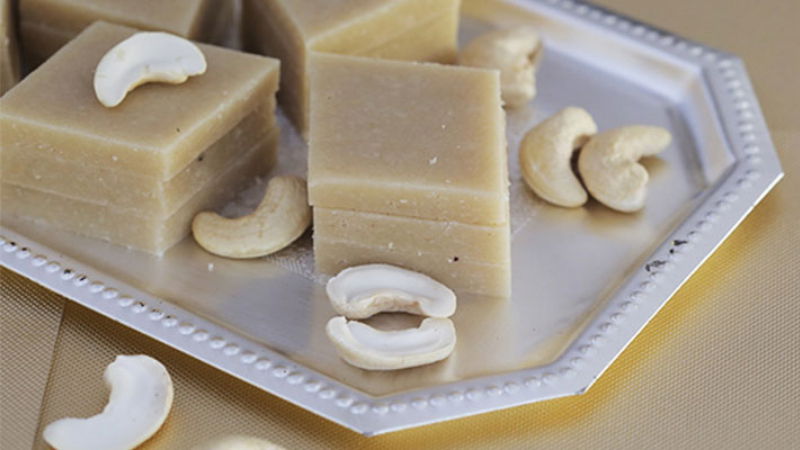 kaju barfi