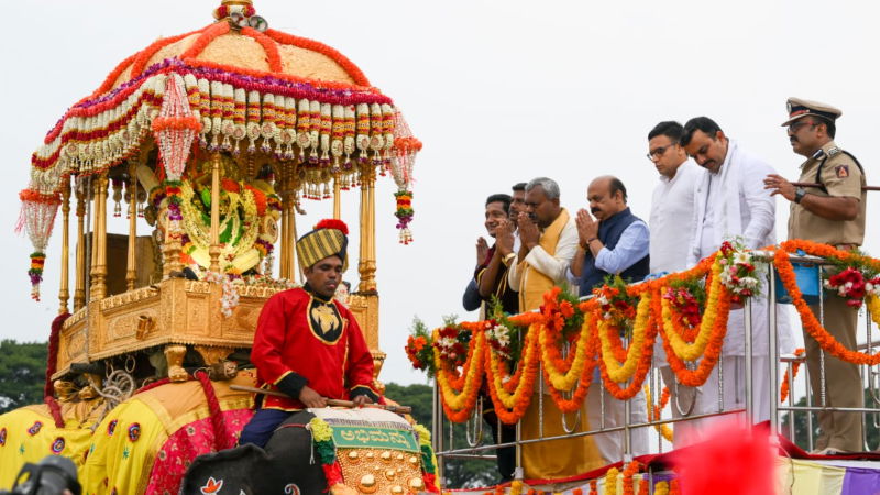 mysuru dasara 2022 Basavaraj Bommai