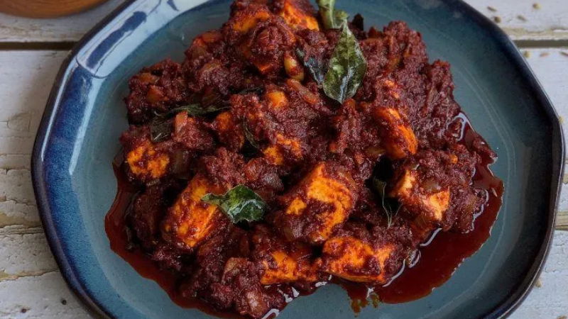 paneer ghee roast 1