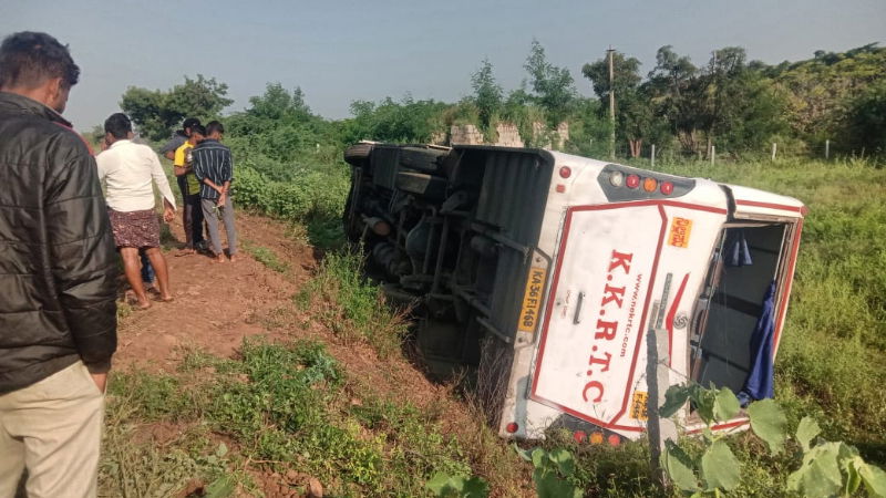 raichur bus accident 1