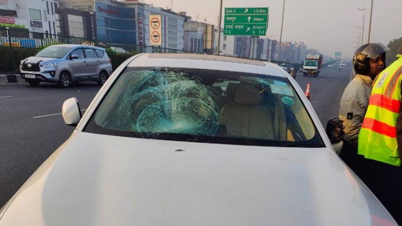 Delhi Gurugram Expressway Accident 1