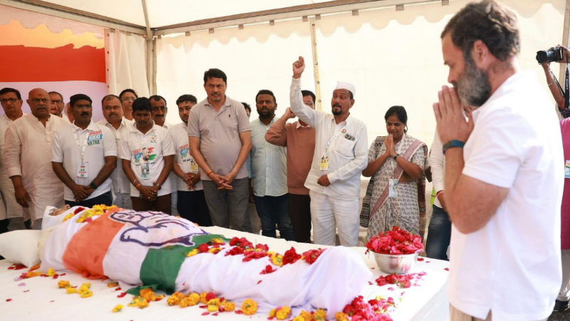 Krishna Kumar Pandey Bharat Jodo Yatra 1