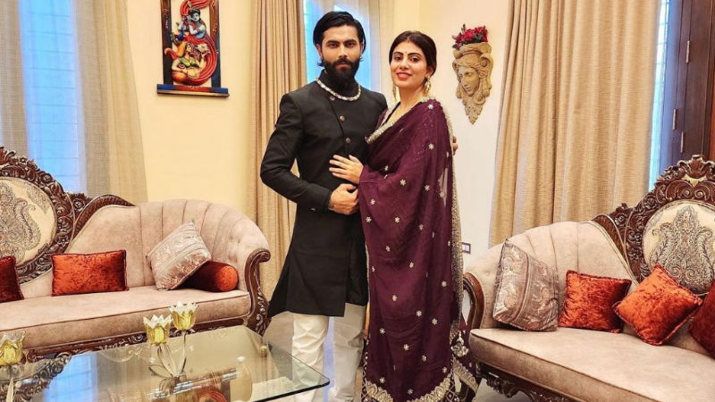 Ravindra Jadeja And Rivaba Jadeja