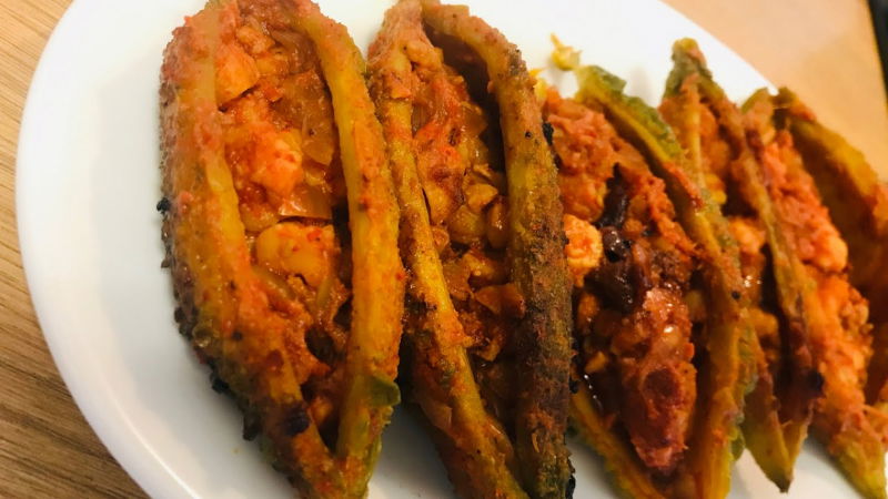 Stuffed Bitter gourd