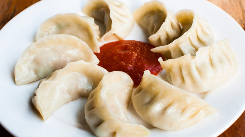 chicken momos 1