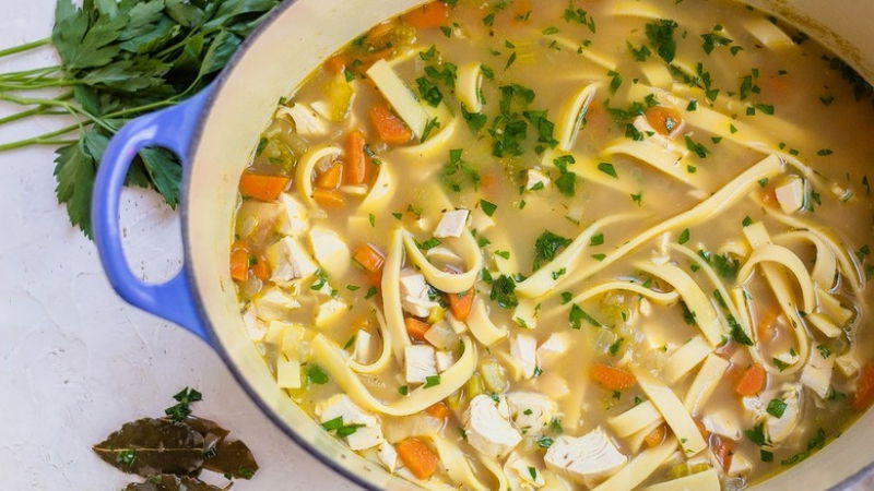 chicken noodle soup 1