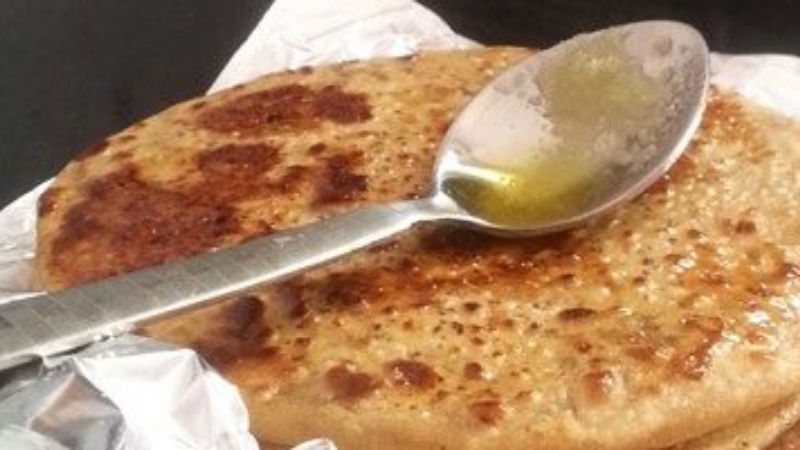 jaggery paratha 1