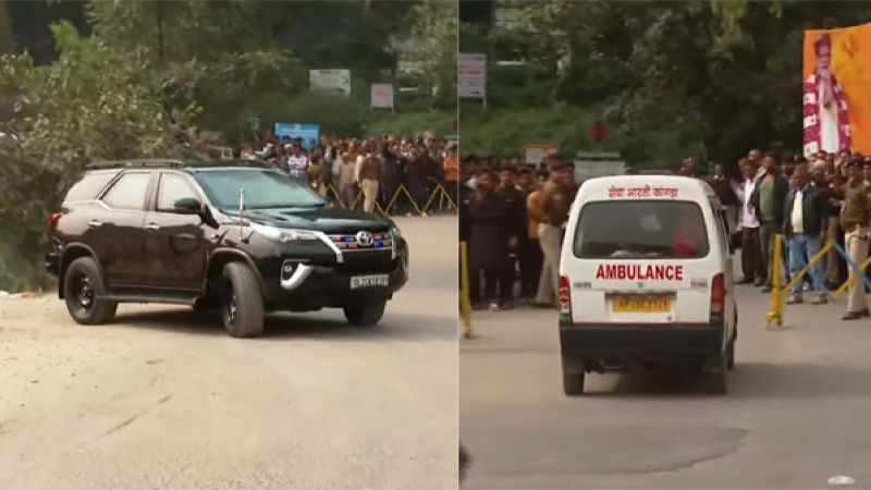 narendra modi car ambulance