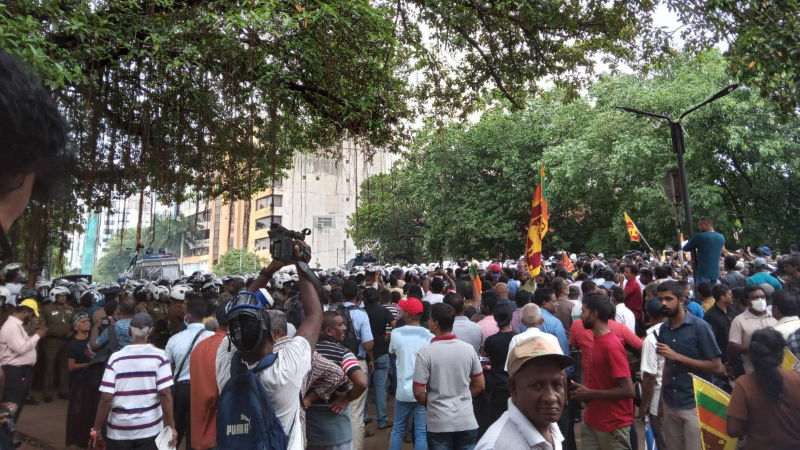 sri lanka protest 2