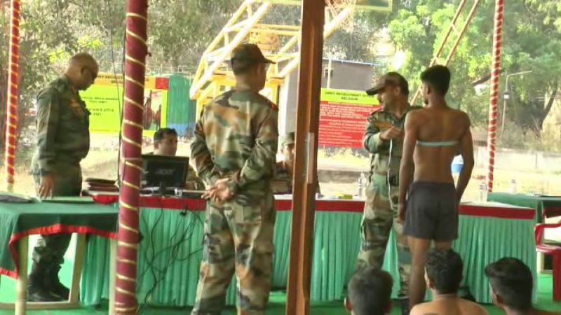 Agnipath Rally in Bidar agniveer indian army 3