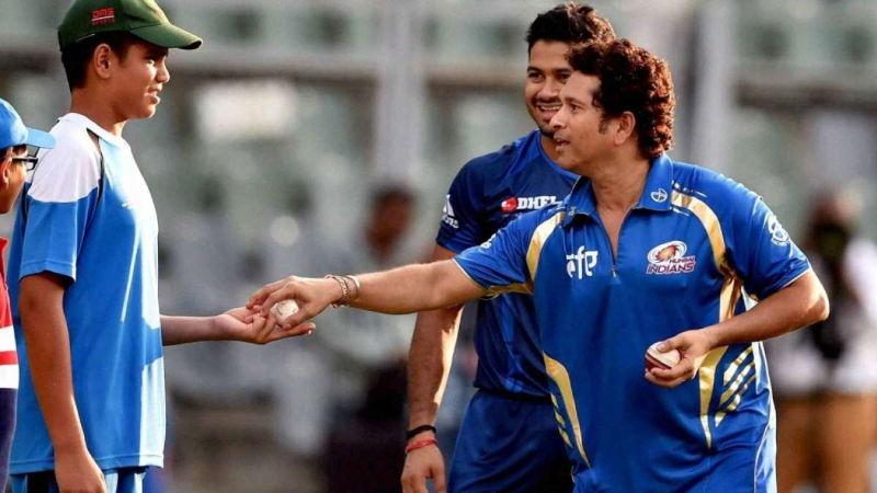 Arjun Tendulkar Sachin Tendulkar 2 2