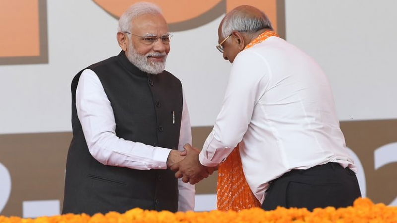 Bhupendra Patel And Narendra Modi