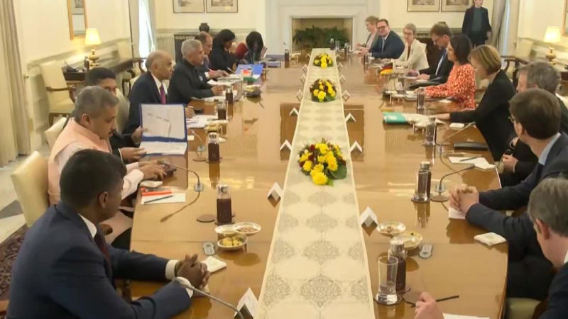 German Minister Visit India