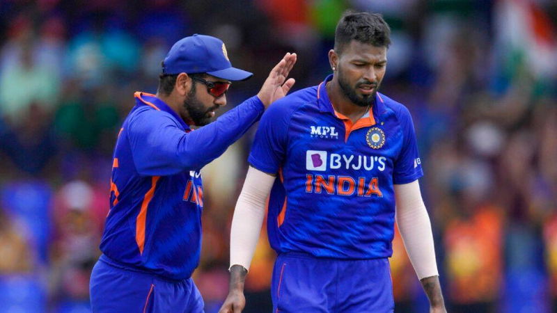 Hardik Pandya And Rohit Sharma 1