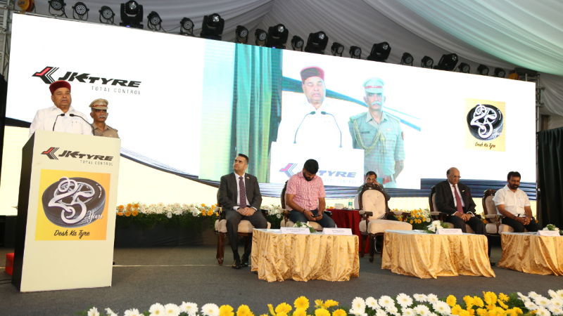 JK Tyre made its own contribution to countrys economic development thawar chand gehlot 2